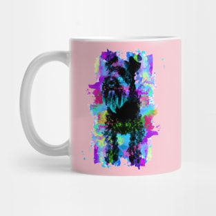 Giant Schnauzer Munchener Print Poster Art Mug